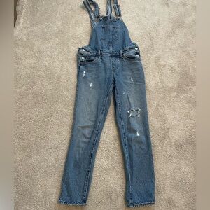 Levi's Classic Blue Denim Overalls